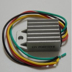 12v Dynamo Regulator for Classic Motorcycle Positive Earth Models With Full Wiring Instructions