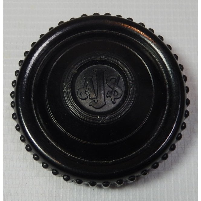 AJS & Matchless AJS Damper Knob Bakelite As original OEM No 01-7260, 01-7259 With Embossed Logo