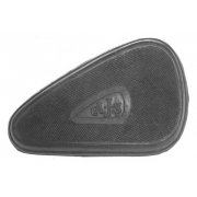 AJS Knee Grip Rubbers Pair - Lined with Logo