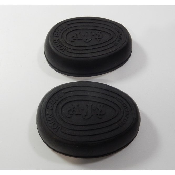 AJS & Matchless Classic AJS John Bull No17 Knee Grips Wwith Logo Sold as a Pair