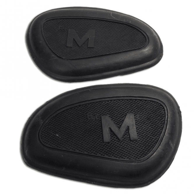 AJS & Matchless Classic Knee Grip Rubbers with 
