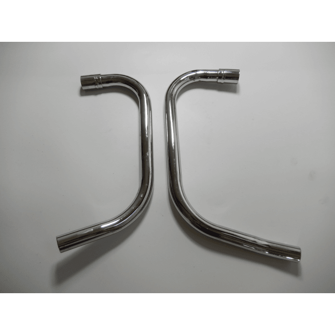 AJS & Matchless Genuine Harris Matchless Downpipe Set