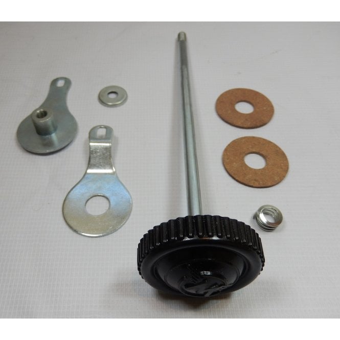 AJS & Matchless Matchless Steering Damper Asseb' Complete includes Knob, Damper, Disc Castle Nut, Plate
