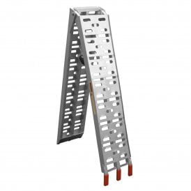 Aluminium Folding Loading Ramp 340Kg Load - 2170mm x 230mm When Extended