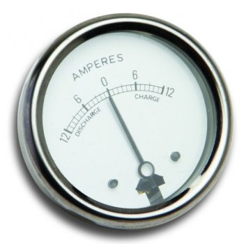 Ammeter 2" 12-0-12 for Classic Motorcycle