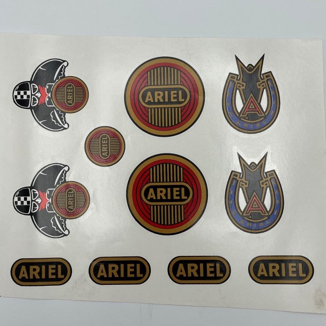 Ariel FULL WET TRANSFER SET FOR CLASSIC MOTORCYCLES 