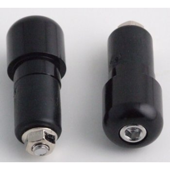 Black Bar End Weights Slim Type for 22mm Handlebars Excellent Quality