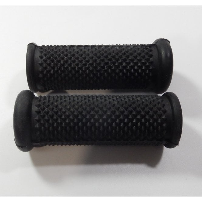 BMW Foot Rubber Set Diamond Pattern Sold as a Pair Square Hole