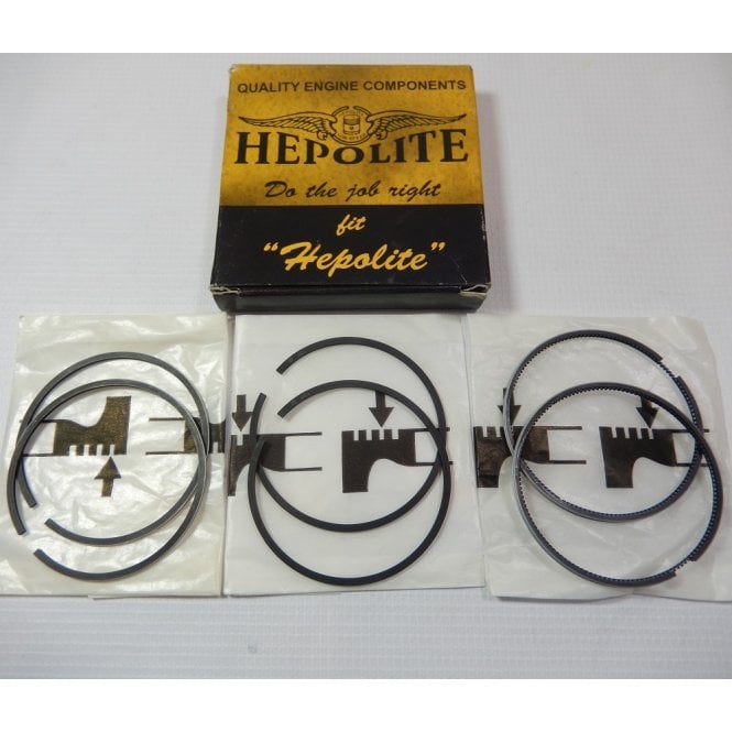 Hepolite BSA A10 650cc Genuine Piston Ring Set 70mm +40