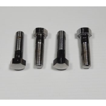 BSA A10 / B31 Chrome Handlebar Clamp Bolt Set of Four UK made