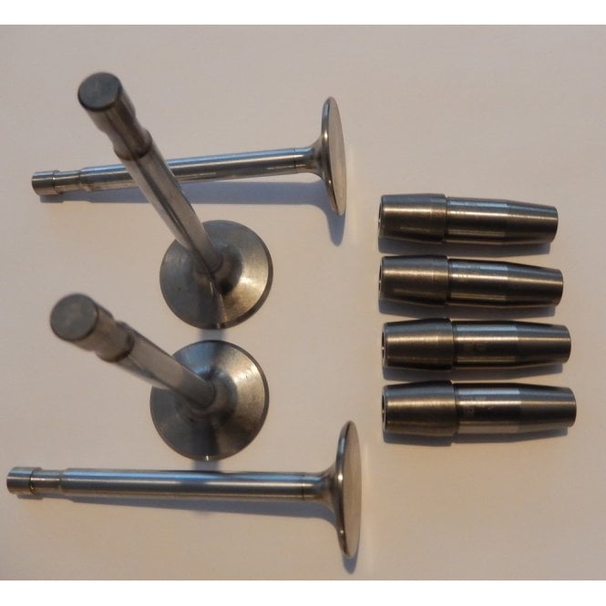Hepolite BSA A10 Compete Valve & Guide Set 1949-1962 OEM 67-0031, 67-0323, 67-0324