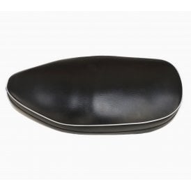 BSA A50 A65 (1962-66) 68-9331 Dual Motorcycle Seat Black With White Piping