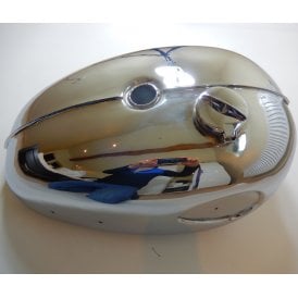 BSA A50, A65 Chrome Fuel Tank Pear Shaped Badges 4 Gallon OEM No 68-8003
