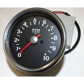 BSA A50 / A65 Tachometer Head Black Face 3- 1 Ratio