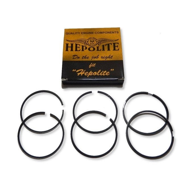 BSA A65 650cc Piston Ring Set Standard Size 75mm HEPOLITE