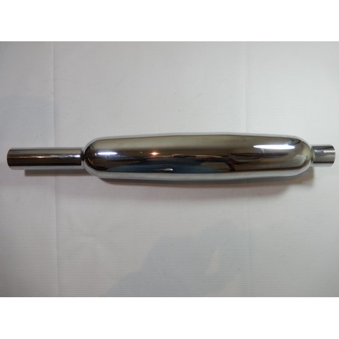 BSA A7/A10 1958-62 Chrome Silencer Fits Left & Right Hand OEM No 42-2652