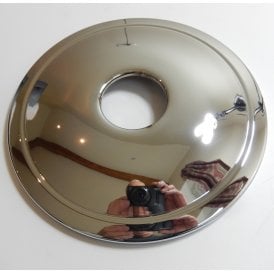 BSA A7, A10, A65 8" Wheel Hub Cover Stainless Steel Full Width Hub OEM No 42-5844