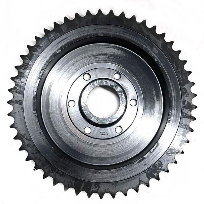 BSA A7 A10 Plunger Rear Wheel Drum and Sprocket 49T