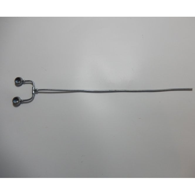 BSA A7/A10 Rocker Oil Feed Pipe Soft Copper BZP Plated OEM No 42-0048