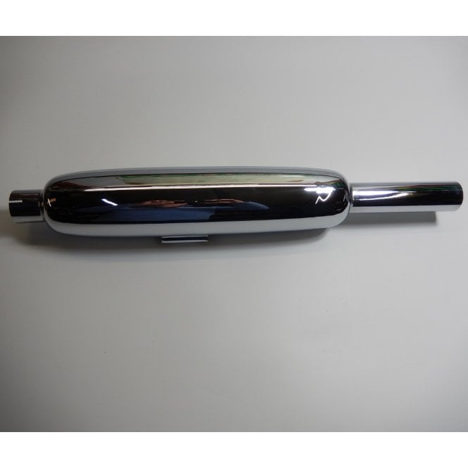 BSA A7, A10 Silencer Fits Left or Right Hand Slotted Welded Bracket Made in England