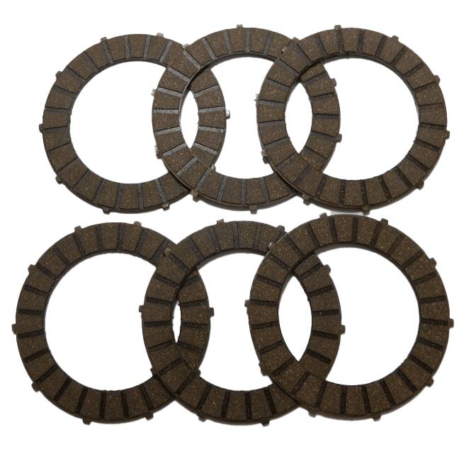 BSA A7, A10 Triumph T100, T120, T140 Friction Clutch Plate OEM No 42-3192 Set of Six