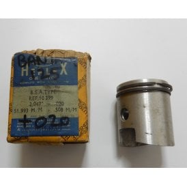 BSA Bantam D1 +20 Over size Piston & Rings Genuine Hepolite New Old Stock