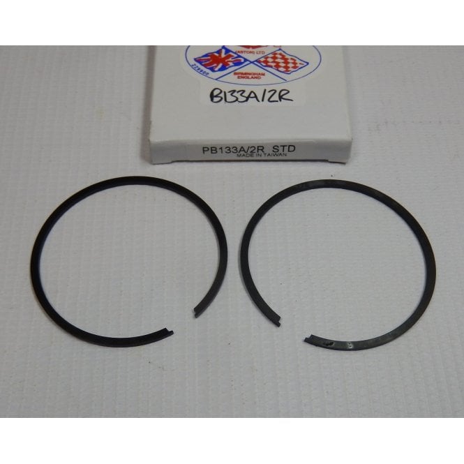 BSA Bantam D10, D14 Piston 2 Ring Set +40 Size UK Supplied