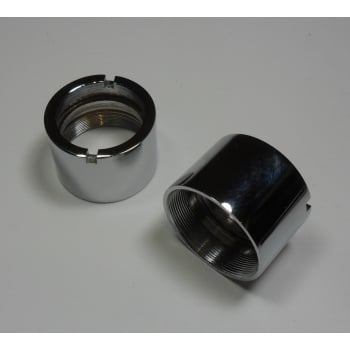 BSA Bantam D7 / D10 Chrome Fork Oils Seal Holders Sold As A Pair Made in UK