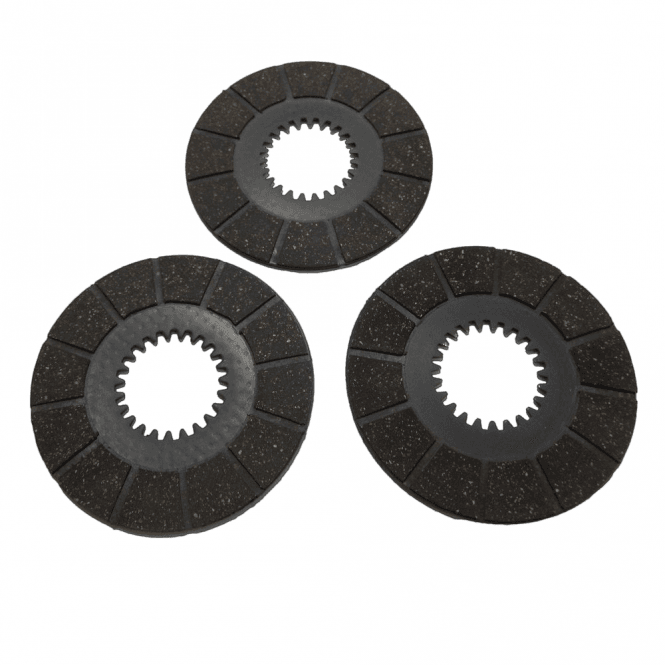 BSA Bantam Friction Clutch Plates Set of 3 (Non Surflex) OEM No 90-1318