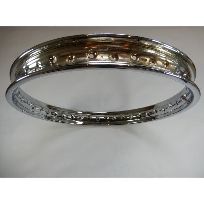 BSA C15 Front or Rear British Chrome Wheel Rim WM