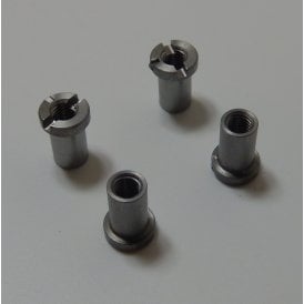 BSA C15 Steel Clutch Spring Nuts Set of 4 Made in UK OEM No 40-3219