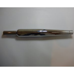 BSA DBD 34 Goldstar / Universal Silencer with Straight Inlet & Slotted Bracket & Reducer Kit