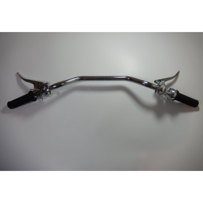 BSA Goldstar Handle Bars, 5 Levers & Twist Grip Complete Set 7/8