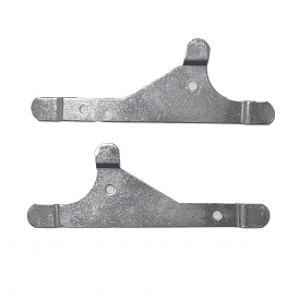 BSA Knee Grip Mounting Plates (Pair) Fit C15, B40, A10 & A65 UK Made