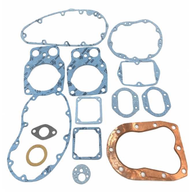BSA M20 500, M21 600SV (1950-61) COMPLETE ENGINE GASKET SET No 319