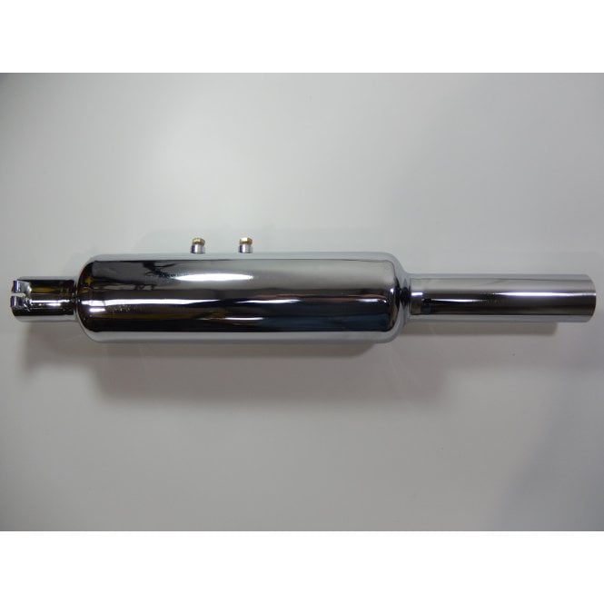 BSA M20 / M21 Chrome Silencer 22 3/4