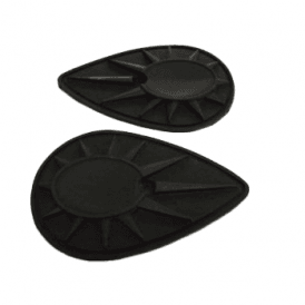 BSA Pear Shaped Tank Badges Rubber Backing (Pair) OEM No 40-8124