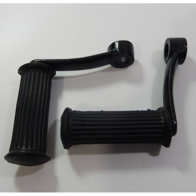 BSA Rider Foot Peg & Oval Rubber Set Sold as a Pair OEM No 29-7551