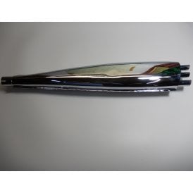 BSA Rocket 3 Chrome Silencers Left Hand Made in England