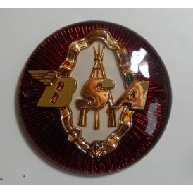BSA Round Tank Badge With Logo For Classic Motorcycle OEM 65-8220 UK Made