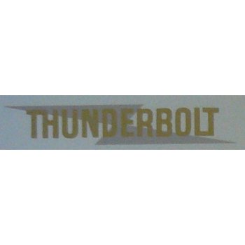 BSA Thunderbolt Classic Motorcycle Transfer Gold & Silver Finish Made in UK