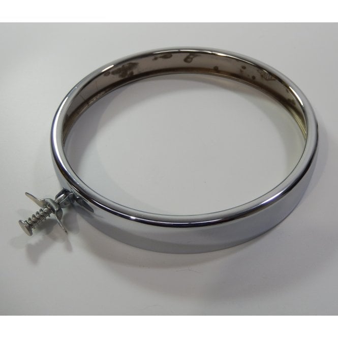 MILLER BSA, Triumph, Norton, AJS Chrome Headlight Rim 6.5