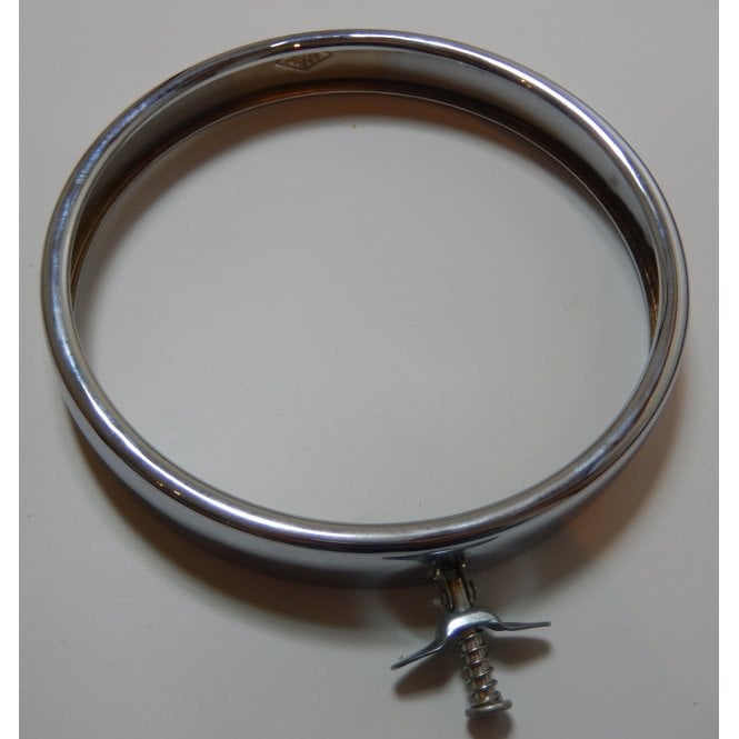 MILLER BSA, Triumph, Norton, AJS Chrome Headlight Rim 8