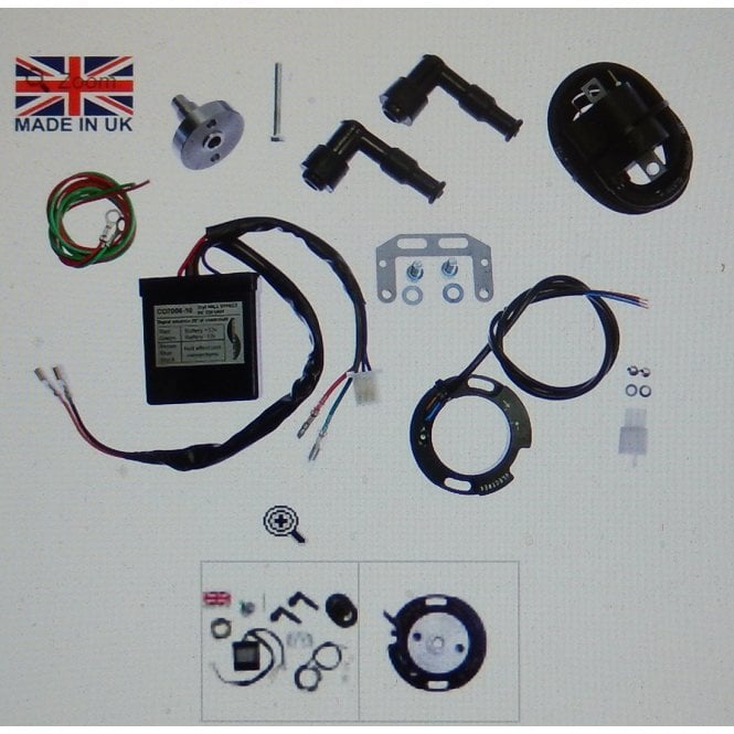 BSA, Triumph, Norton Digital Ignition System Replaces Points & Advance Unit Made in UK