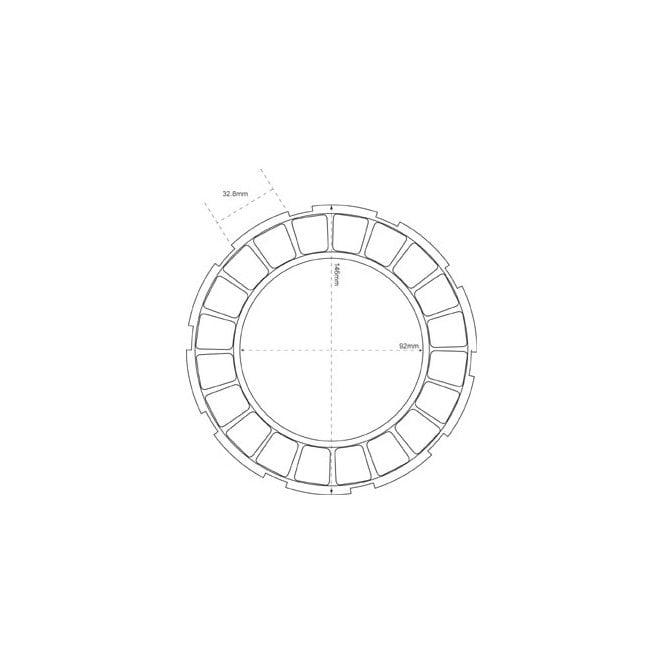 AJS & Matchless Burman, AJS, Matchless, Panther, Vincent Clutch Plate OEM No G-40-6 & G-40-12