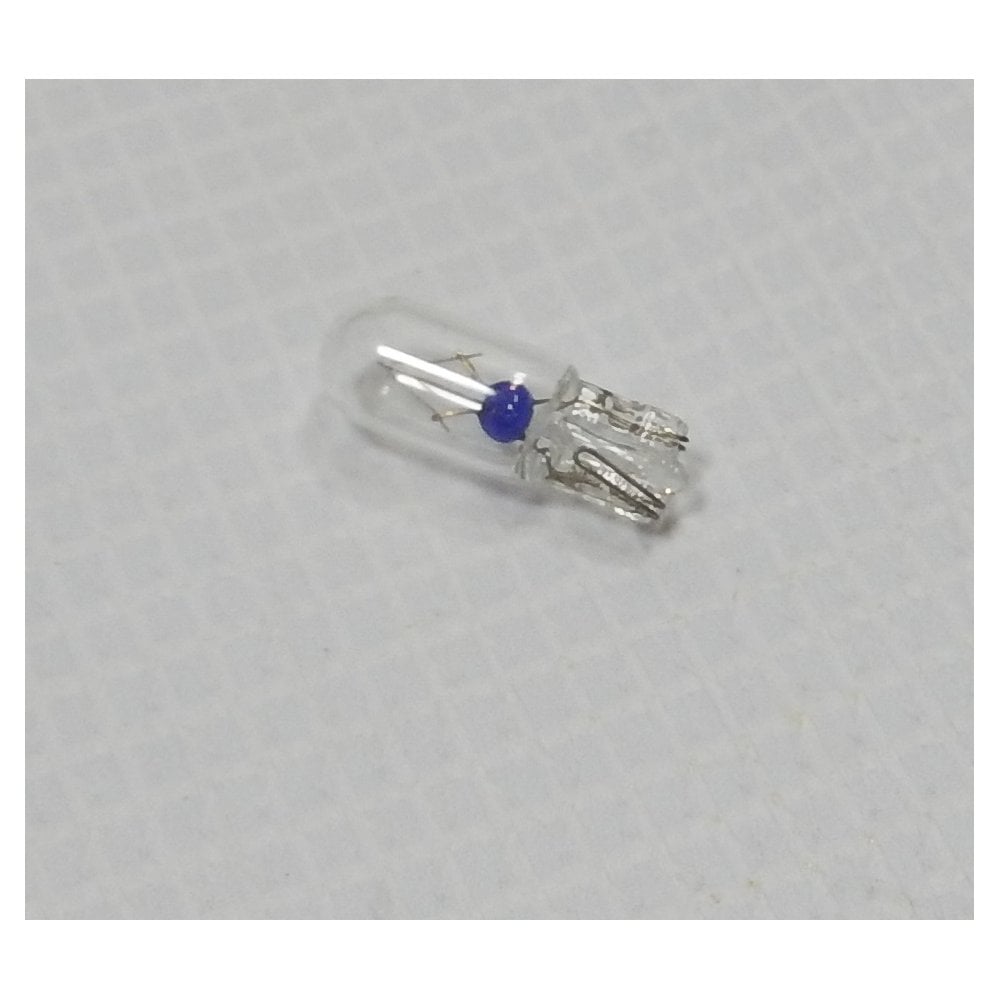 thumbnail image 2 of 2x Blue 12V 1.7W T6.5 W2.2x5.2D Glass Speedometer Bulbs For Car Dashboard 2 of 5