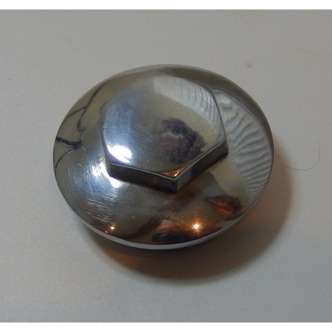 AJS & Matchless Chrome Oil Tank Cap fits AJS, Matchless Singles & Twins 1957 Onwards UK Made