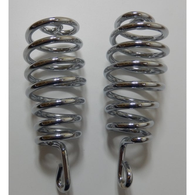 Lycett Chrome Seat Springs For Saddle Sold as a Pair 5