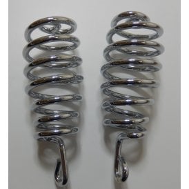 Chrome Seat Springs For Lycett Saddle Sold as a Pair 5" Long 