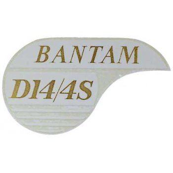 BSA Classic Bike Bantam Classic Motorcycle Transfer D14/4S Made in UK